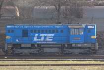 Diese wundersch�ne 740541-8 steht in Decin und wartet auf Arbeit. 07.03.2015, 11:06 Uhr