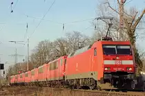 7.März 2015 - Lintorf
152 157 überführt 155 267, 202, 266, 214, 154, 264 und 140 zur Verwertung
