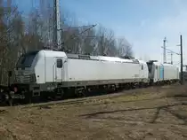 Am 08.03.2015 standen 193 831&185 681 in Borstel bei Stendal abgestellt.