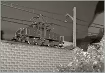 Die SBB Ee 3/3 16367 zuckelt über meine Z-Spur Anglage.
5. März 2015