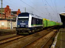 Am 19.03.2015 kam die 223 144 von der IntEgro (Press) aus Richtung Magdeburg nach Stendal und fuhr weiter in Richtung Niedergörne .