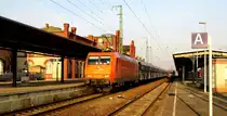 Am 19.03.2015 kam die 145-CL002 von ArcelorMittal aus Richtung Berlin nach Stendal und fuhr weiter in Richtung Hannover . 