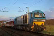 273 107 am Zugschluss eines Sonderzuges am 23.3.14 in Essen-Kettwig.