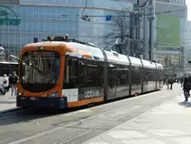 RNV Bombardier Variobahn (RNV6) 4144 am 20.03.15 auf der Linie 5 in Heidelberg