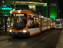 RNV Bombardier Variobahn (RNV6) 4153 am 20.03.15 in Heidelberg