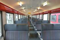 Innenansicht des Travys B EWI (ex. RVT-TRN) 50 85 20-35 475-6, 25.03.2015.