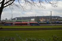 643 025-9 ist hier gerade bei der Einfahrt in Aachen West zu sehen.
Im Fordergrund sind Gleise der RWTH Aachen zu sehen und im Hintergrund sind noch einige X-Rail Loks zu sehen.22.3.2015