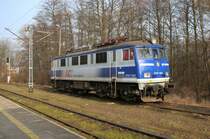 25.3.2015 Swinemünde. EP 07 - 1002 abgestellt