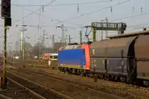 185-503-0 bei der Durchfahrt in Bremen. 19.2.15