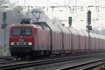 MEG 607 (143 310-1) durchfährt Verden(Aller) 24.3.2015