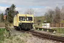 X 626.158 und X 626.112 am 05.April 2015 im Bf. Bad Pirawarth.