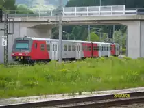 Ein 4024 am 26.5.2012 abgestellt im Bahnhof Selzthal.