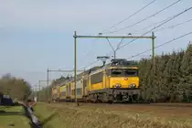 1743 und DD-AR 7338 mit Regionalzug 9631 Nijmegen-Deurne bei Deurne am 25-2-2015.