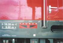 Das Zeichen des Taurus am 7.6.03 in Bludenz