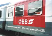Ein �BB Tunnelshuttle am 7.6.03 in Bludenz