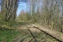 Weil der Stadt 19.04.2015. Strecke WeilderStadt-Calw. Auf Spurensuche: Wo war der ehemalige BÜ? 