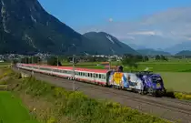 1116 077 mit EC 89 am 18.08.2014 bei Langkampfen.