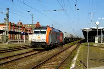 Am 23.04.2015 kam die 246 010-3 von der hvle aus Richtung Magdeburg nach Stendal und fuhr weiter in Richtung Hannover .