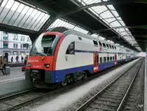 SBB - Triebzug RABe 514 059-9 im HB Zürich am 27.03.2015