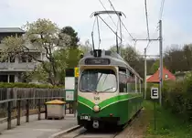 Tw.526 (ex. Duisburg 1083), Hst. Waldhof.(23.04.2015)