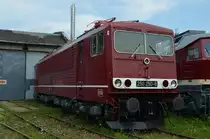 250 250-8 im Eisenbahnmuseum Weimar (Bw Weimar) 10.08.2014