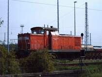 Werklok 1 (ex 346 811-3) des Kombiwerkes Rostock, abgestellt H�he Kombiwerk, aufgenommen am 02.09.2006
