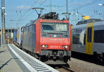 482 016-3 Containerzug der SBB-Cargo durch Hürth-Kalscheuren - 12.03.2015