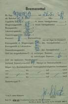 Fichtelbergbahn 1981,Bremszettel f�r den Lokf�hrer der 99 1778-2(Archiv P.Walter)