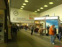 Das Innenleben des W�rzburger Hauptbahnhofes am 9.2.07.
