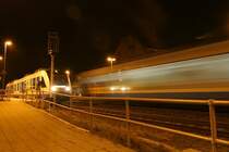 Ostseelandverkehr im B. Gro� Br�tz, der eine steht und der andere kommt. 02/2006