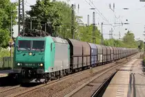185 517-0 durchfährt Recklinghausen-Süd 11.5.2015