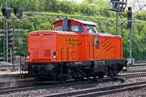 212 326 (Lok 4) unterwegs für  Redler Service  bei Rangierarbeiten in Kassel Wilhelmshöhe. 11.05.2015