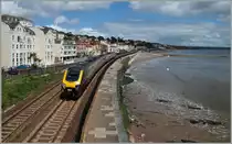 Ein CrossCountry Class 220/221 bei Dawlish auf der Fahrt Richtung Plymouth.
12. Mai 2014