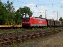 189 076 am 7.8.2006 mit der �bergabe nach Verden in Eystrup