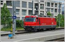 Ge 4/4 III 648  Susch  in Chur. (13.05.2015)