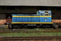 TGM40 - 0743 rangiert in Novomirgorod am 10 Mai 2015.