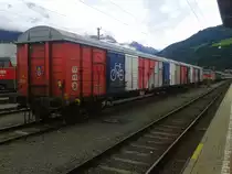 Zwei Gabkqss-x am 21.5.2015 im Bahnhof Lienz.