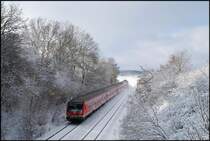 RE 32677 bei Schwabhausen (25.01.2007)