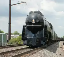 Norfolk & Western Baureihe  J  in Manassas Virginia, 6 Jun 2015. Baujahr 1950.