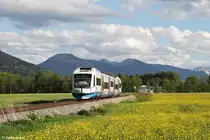 BOB VT 106 am 10.05.2015 bei Moosrain.