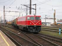 hoch erfreut konnte ich 2050.09 durch Zufall in Wien H�tteldorf entdecken und bei der Durchfahrt ablichten, 16.2.2007