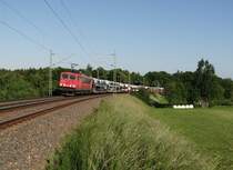 155 138-1 zu sehen am 04.06.15 in Oberjößnitz.