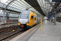 ODEG RE 4 (Stadler ET 445 114) Berlin-Spandau am 2. April 2015.