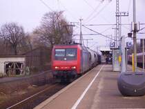 481 006-5 durchf�hrt mit einem G�terzug Elmshorn (17.02.07)
