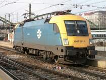 1047 001-1 vor einem Haltesignal in Wien-West, 17.2.2007