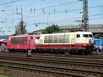 DB Museum 103 235-8 und 103 101-2 am 14.06.15 in Koblenz Lützel