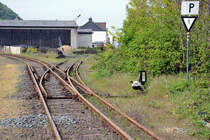 Normal- und Schmalspur-Mix bei der B.E.G. in Brohl/Rhein - 02.05.2015