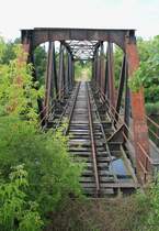 21.6.2015 Brücke über die alte Oder zwischen Oderberg und Oderberg Bralitz