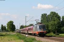 182 502-5 (242 502) mit dem DPF 20320 (Diepholz-Lourdes) bei Riegel 21.5.15
