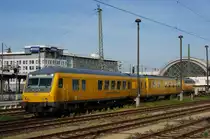 DB Schienenprüfzug 1 (SPZ1) Netz-Instandhaltung und Fahrwegmessung; Dresden Hbf. ,12.05.2015
